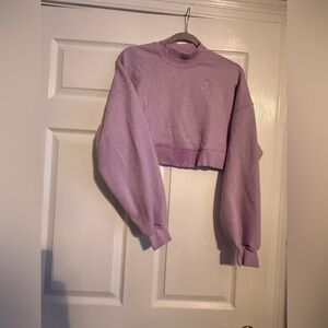 Gymshark Lavender Cropped Top